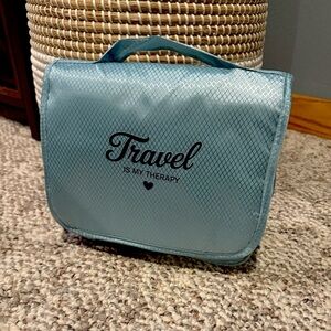 Blue Travel Organizer/Hanging Toiletry Bag - NEW